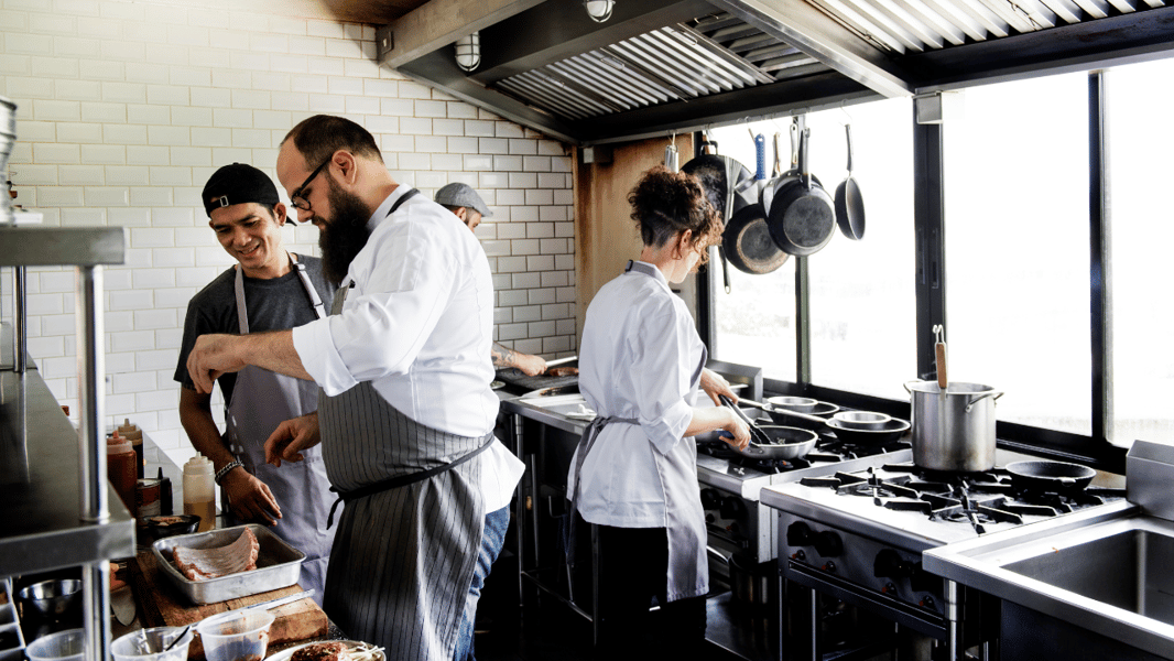cocina de restaurante 