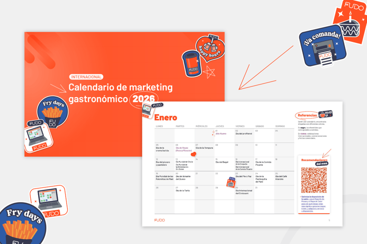 Calendario de Marketing Gastronómico 2026: planifica todo el año de tu restaurante